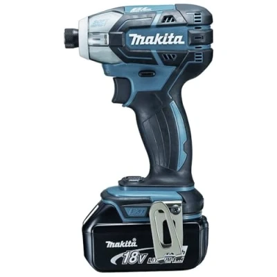 Imagen de Makita Atornillador de impulso inalámbrico 18 V/4 Ah, dts141rmj, DTS141RTJ 280 wattsW, voltsV
