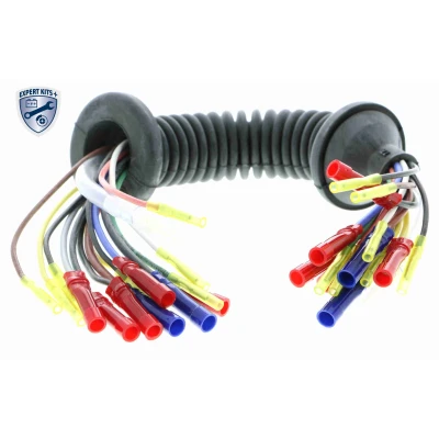 Imagen de VEMO EXPERT KITS + V25 83 0004 Kit de reparación cables Puerta vehículo, Atrás izquierda, derecha con tubo flexible fuelle