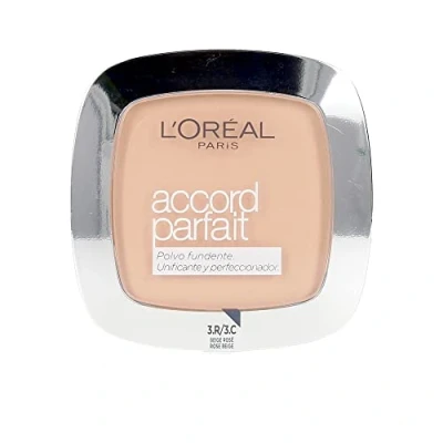 Imagen de L&#039;Oreal Paris Make up Designer Accord Parfait base de maquillaje en polvo hidratante, Tono R.3, 9 g (Paquete 1)