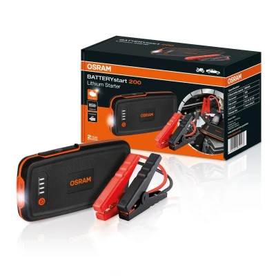 Imagen de OSRAM BATTERYstart 200 OBSL200 Arrancador de bateria portatil con iluminación transfondo norauto, oscaro, mister auto