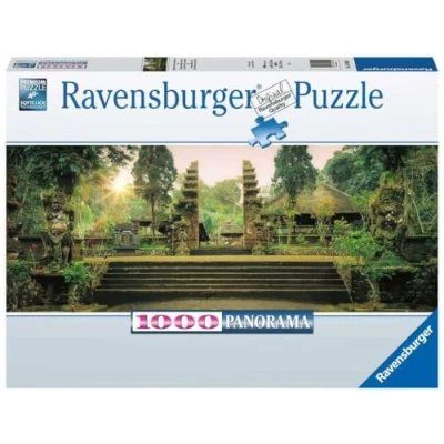 Imagen de Ravensburger Puzzle Panorama: Bali, Templo Batukaru, 1000 Piezas, Puzzles para Adultos, Piezas Pegamento Enmarcar, Rompecabezas Paisaje 70x50