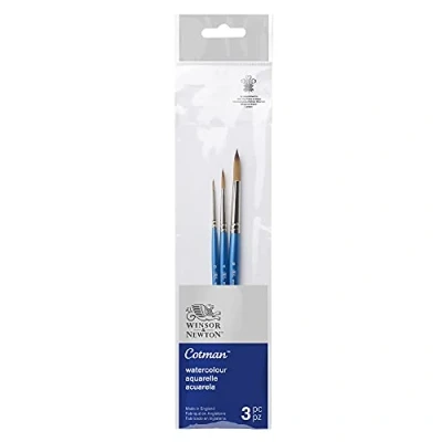 Imagen de Winsor &amp; Newton Set Pinceles Acuarela, Surtidos