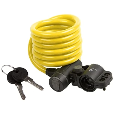 Imagen de M Wave S 10.18 en espiral cable lock, Unisex, amarillo