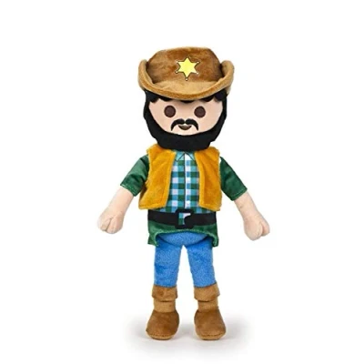 Imagen de PLAYMOBIL Peluche Vaquero 30cm Calidad Super Soft