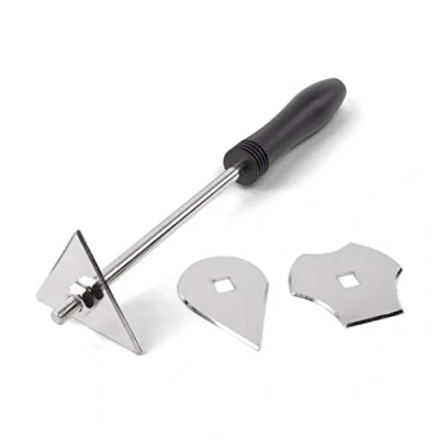 Imagen de WAGNER asa de raspador pintura incluye 3 cuchillas para pistolas aire caliente FURNO