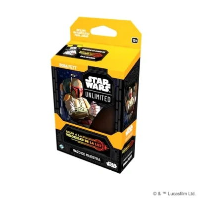Imagen de Fantasy Flight Games Star Wars Unlimited Juego de Cartas Coleccionables Salto A la Velocidad luz Mazo Bobba Fett Partir 12 Años para 2 Jugadores 30 Minutos por Partida Español