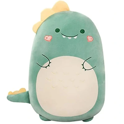 Imagen de Almohada para Abrazar de Felpa Dinosaurio, Lindo Animal Peluche, Juguete Suave Dibujos Animados, Dormir Niños (60cm/23.62in, Dinosaur)