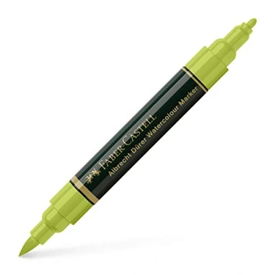 Imagen de Faber Castell 160470 Caja de 4 marcadores acuarelables A. Dürer 170. Color Verde mayo