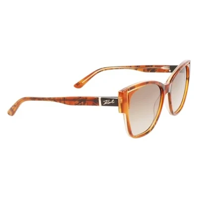 Imagen de KARL LAGERFELD KL6069S Gafas, Texture/Peach, 54/16/140 para Mujer