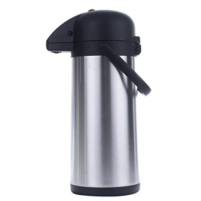 Imagen de 1a Handelsagentur Termos de acero inoxidable con doble pared bomba 3 litros