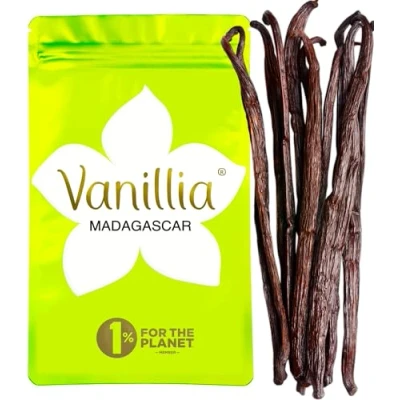 Imagen de VANILLIA 6 Vainas de Vainilla Bourbon Madagascar Vaina L 14/16cm FreshZIP