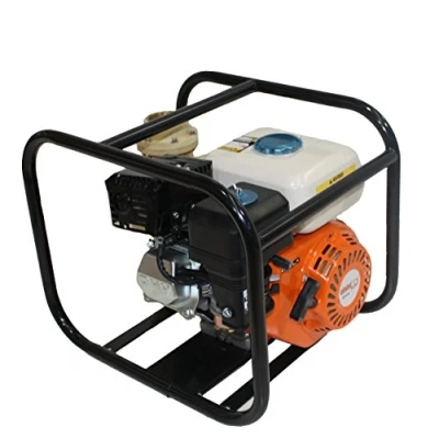 Imagen de Bricoferr BF034B Motobomba de Agua (Motor 4 Tiempos 2&quot;, 5,5 CV), 5.5 W, Negro