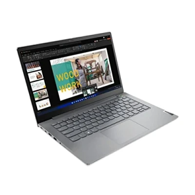Imagen de Lenovo ThinkBook 14 G4 IAP Ordenador Portátil FHD, (Intel Core i7 1255U , 16GB RAM, 512 SSD, Integrated Intel Iris Xe Graphics, Windows 11 Pro 64), Mineral Grey Teclado QWERTY Español