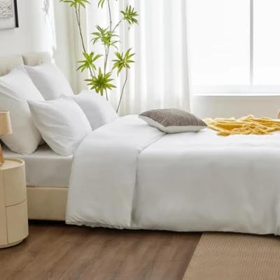 Imagen de WAVVE Funda Nórdica 140x200 cm 1pc con Almohada 65x65 1pc, Blanco