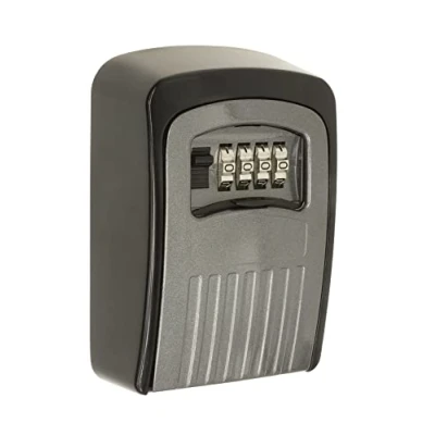 Imagen de ARREGUI KEEPER SEG012 Caja Fuerte para Llaves con Cerradura de Combinación Seguridad Segura y Resistente, Exterior, Código Guarda Fácil InstalarGris