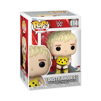 Imagen de Funko Pop! WWE: Dusty Rhodes Figura de Vinilo Coleccionable Idea Regalo Mercancia Oficial Juguetes para Niños y Adultos Sports Fans Muñeco Coleccionistas Exposición