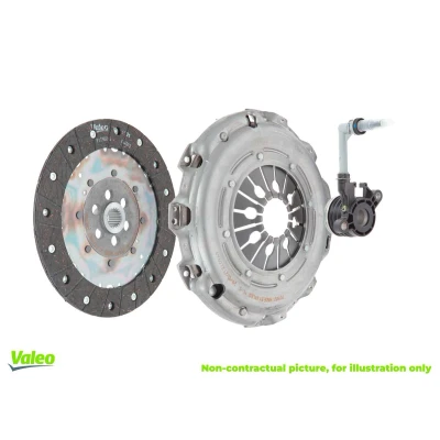 Imagen de VALEO KIT3P (CSC) 834033 Kit de embrague con placa apriete embrague, desembrague central plato 230 ALFA ROMEO: 147