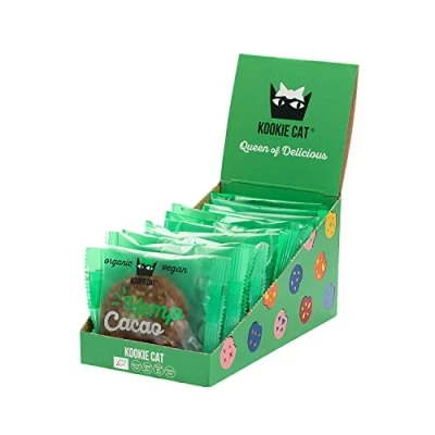 Imagen de KOOKIE CAT Galleta Fresca Rellena 12 De 50 Gr., Semillas Cáñamo Y Cacao, 600 Gramo