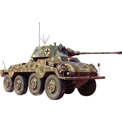 Imagen de MiniArt 35419 1:35 Sd.Kfz.234/2 Puma Reproducción fiel a modelo, kit de construcción plástico, manualidades, afición, pegar, maqueta, montaje, sin barnizar