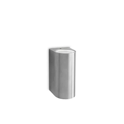 Imagen de Philips myGarden Linterna de pared ruiseñor, requiere 2 x 35 W GU10 bombillas, acero inoxidable, sin bombilla