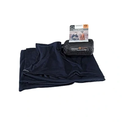 Imagen de COCOON Travel Blanket Artículo de Viaje Merino Wool/Silk Azul 2016 Manta