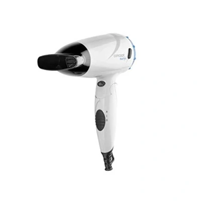 Imagen de Concept Hausgeräte Beautiful VV5741 Secador de pelo (1500 W, mango plegable), color azul