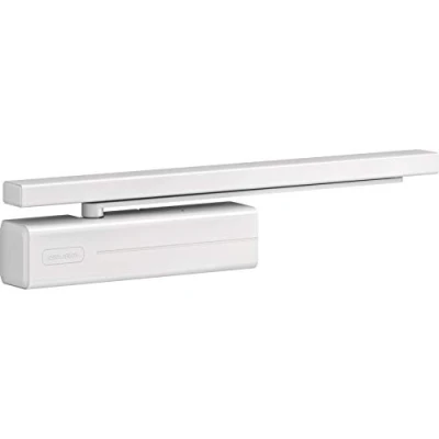 Imagen de Tesa Assa Abloy DC700 D9016 Cierrapuertas con Guia Deslizante para Puertas, Blanco,