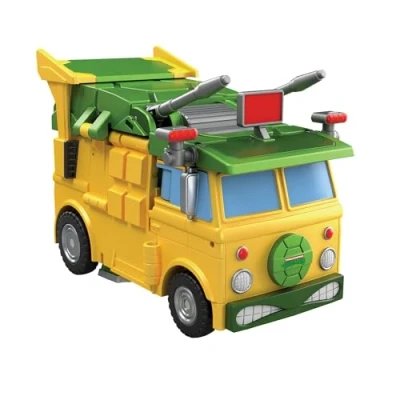 Imagen de Transformers Collaborative Teenage Mutant Ninja Turtles x Figura de acción Party Wallop