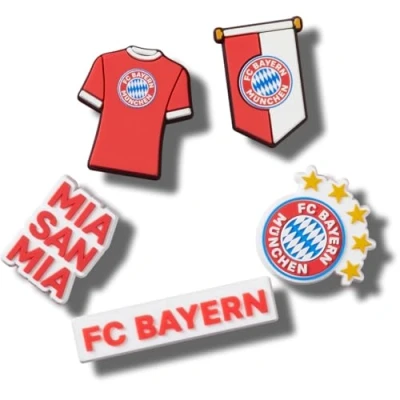Imagen de Crocs Bayern FC Unisex 5 PACK Otros accesorios, Talla: One Size, Multi