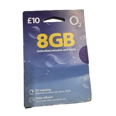 Imagen de O2 Pay As You Go Sim Card From Negro