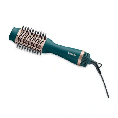 Imagen de Beurer HC 45 Ocean Cepillo de aire caliente, para secar el cabello y dar más volumen, revestimiento cerámico queratina, 2 ajustes temperatura ventilador, Moldeador Pelo con función iónica
