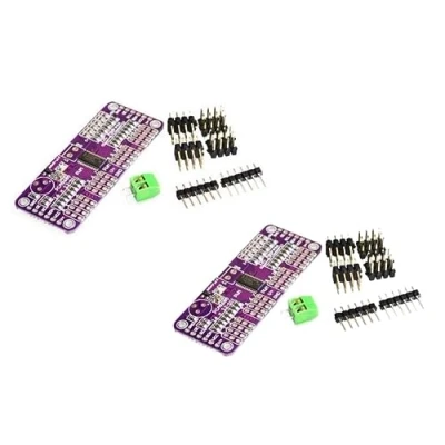 Imagen de TECNOULAB 2 uds PCA9685 16 Canales 12 bits PWM servocontrolador Interfaz I2C