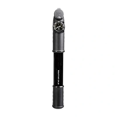 Imagen de TOPEAK Mountain da 60psi Inflador Bomba de Bicicleta con manómetro, Deportes al Aire Libre, Ciclismo, neumáticos, Negro, 22x4x3 (TMDA 1G)