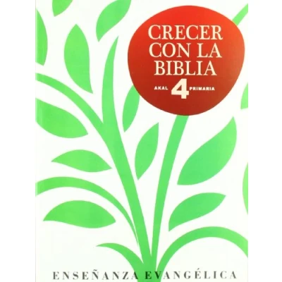 Imagen de Crecer Con Biblia. E.P. 4 (ENSE?ANZA PRIMARIA)
