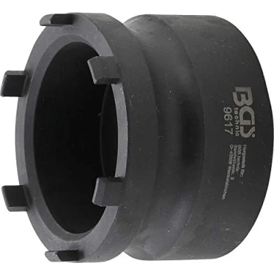 Imagen de BGS 9617 Llave de vaso almenada para cubos rueda pines en el exterior Mercedes Benz, Nissan, Opel, Renault, VW