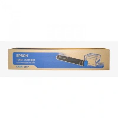 Imagen de AcuLaser C9100PS Epson S050197 toner cian