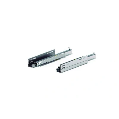 Imagen de Par de guías tipo cuadro para cajón con extracción total desenganche clips ajustes 3D (350 mm)