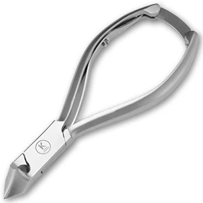 Imagen de K Pro Alicates para uñas de pie 22 mm, longitud corte profesional, acero inoxidable