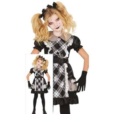 Imagen de FIESTAS GUIRCA Disfraz de Muñeca Porcelana para Niña Terror Aterradora Disfraces Halloween Niñas 10 a 12 Años