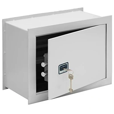 Imagen de ARREGUI Ideal 5 271350 Caja Fuerte de Empotrar a Pared con Cerradura Llave Seguridad para Casa y Hogar Fácil Usar 30 x 41 20 cm 17 L