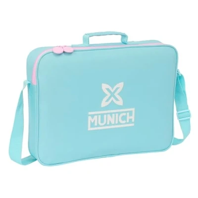 Imagen de Safta M385 612400385, Cartera Extraescolares Unisex niños, Celeste, Estándar