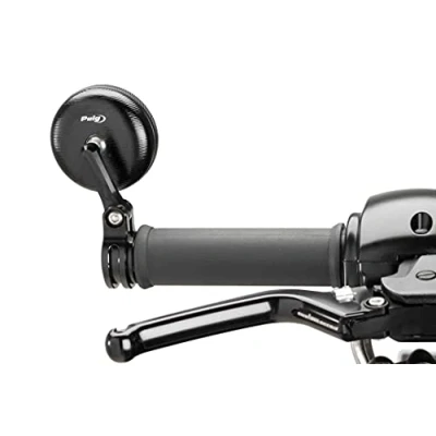 Imagen de Puig 9506N Retrovisor Tracker de Aluminio, para Motocicleta, Negro