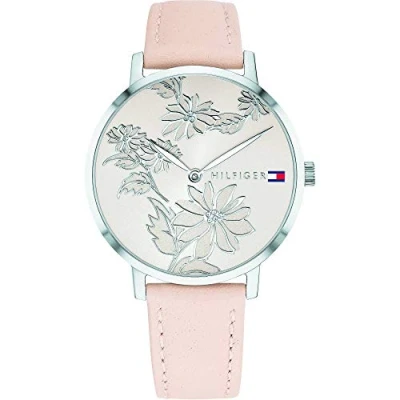 Imagen de Tommy Hilfiger Reloj Analógico de Cuarzo para mujer Disponible con brazalete acero inoxidable, malla o correa cuero.