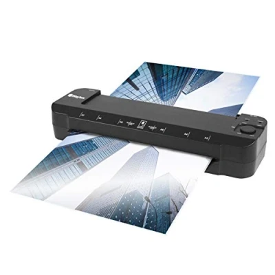 Imagen de Laminadora A3 A4 A5 A6 A7 Pro Ultra rápida en caliente y frío hasta 2 x 150 micras con temperatura ajustable para uso profesional intensivo
