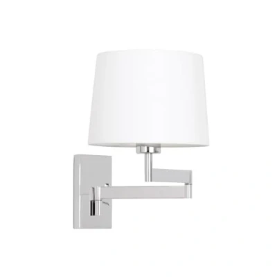 Imagen de Faro Barcelona 68495 01 ARTIS Lámpara aplique articulado cromo/blanca
