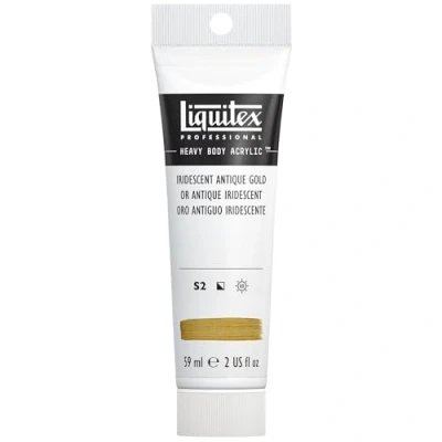 Imagen de Liquitex Heavy Body Tubo De Pintura Acrílica, 59 ml, Oro Antiguo Iridiscente