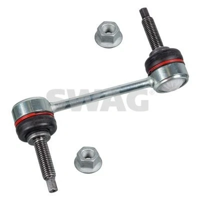 Imagen de SWAG 44 10 1905 Bieleta de suspensión Eje trasero izquierda, trasero, derecha 131,5 M12 x 1,75 con tuerca autofijadora Acero