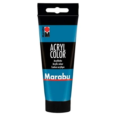 Imagen de Marabu 0012010050056 Acryl Color, Cian, 100 ml