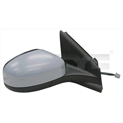 Imagen de Espejo retrovisor Tyc 310 0135 derecha imprimado para ajuste elect. espejo, abatible eléctricamente, convexo, calefactable FORD: MONDEO 4