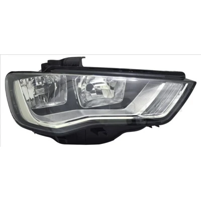 Imagen de TYC 20 14570 05 2 Faros izquierda H7, H15 con luz diurna para circulación por la derecha electromotor AUDI: A3 Sportback, Berlina, Hatchback